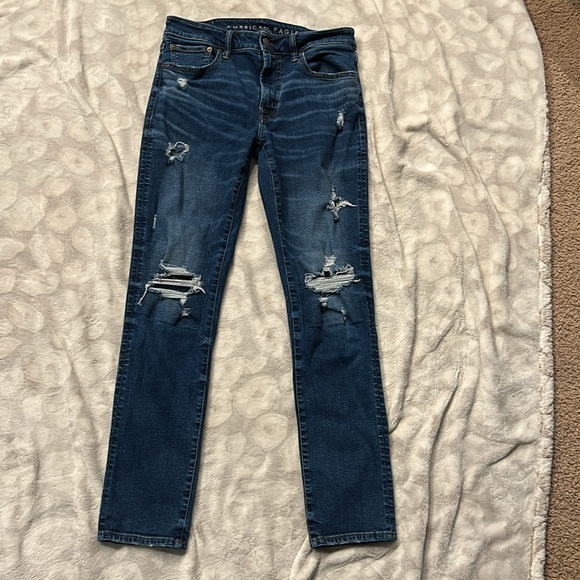 American Eagle Men's Airflex + Slim Jeans 32x32 - Picture 2 of 14